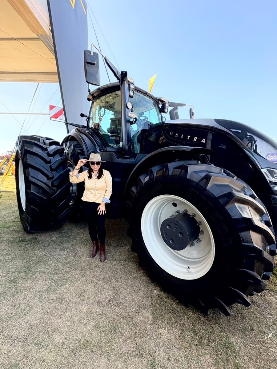 Karine nos eventos Bahia Farm Show e Podcast Elas Podem